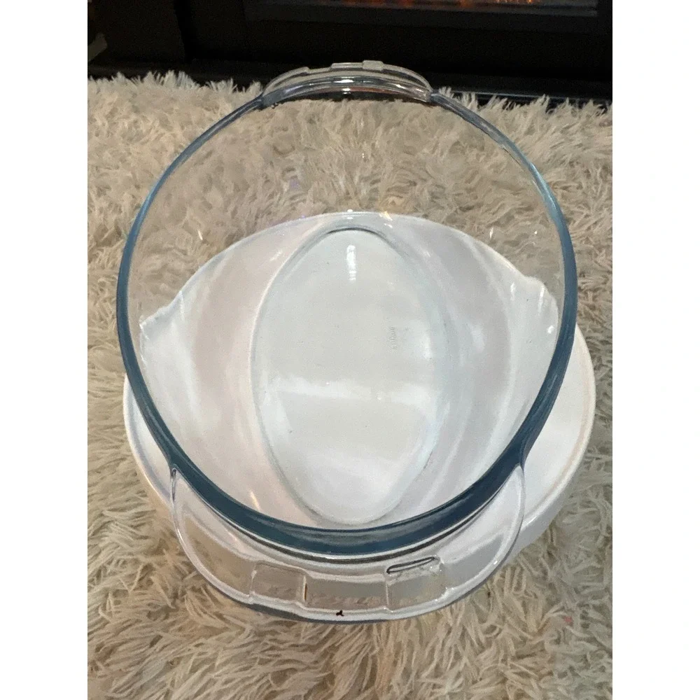 Pasabahce‎ Borcam Oval Glass Casserole Oven Dish Non Stick Cooking Baking
